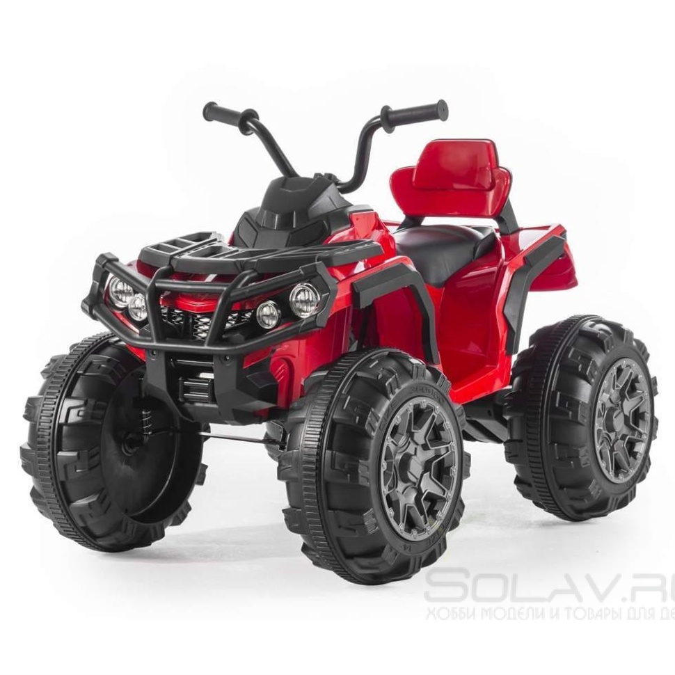 Детский квадроцикл Grizzly ATV Red 12V с пультом управления 2.4G- BDM0906  купить в Орехово-Зуево по низкой цене в интернет-магазине Solav